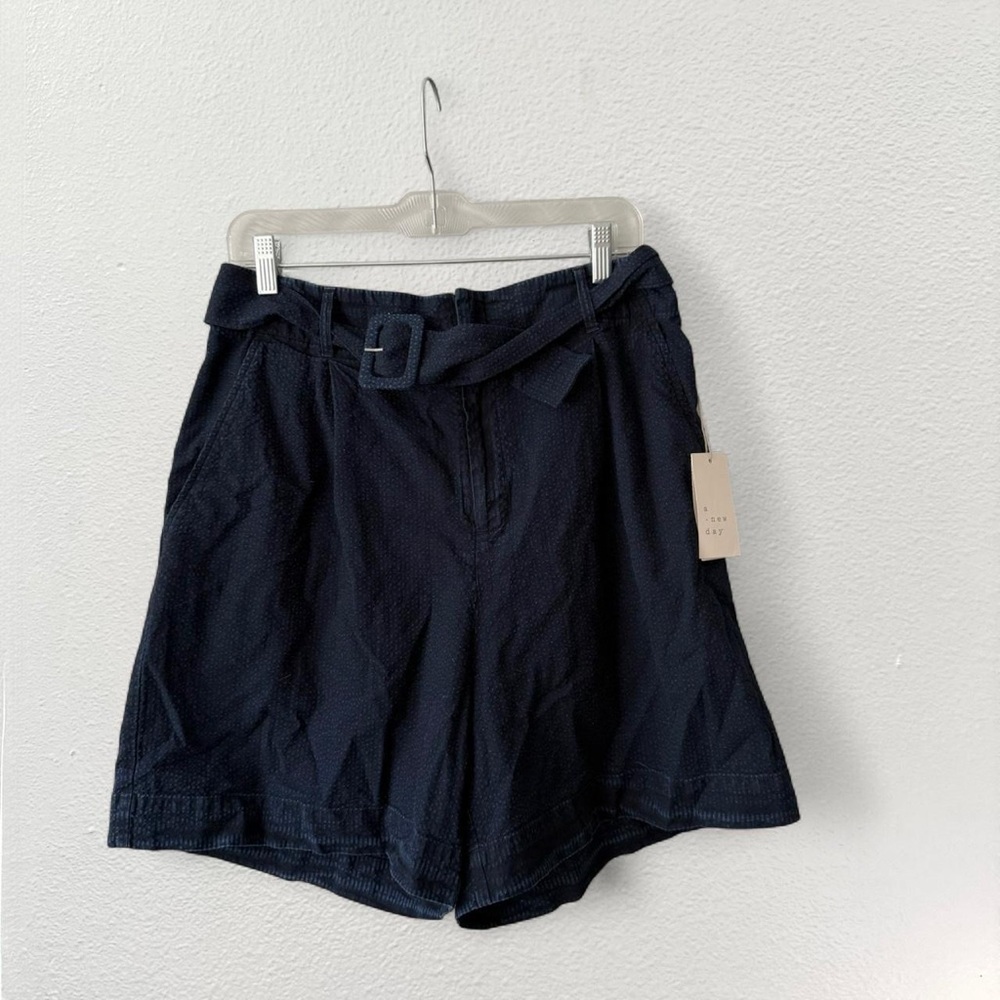 NWT A New Day high rise pleated trouser shorts